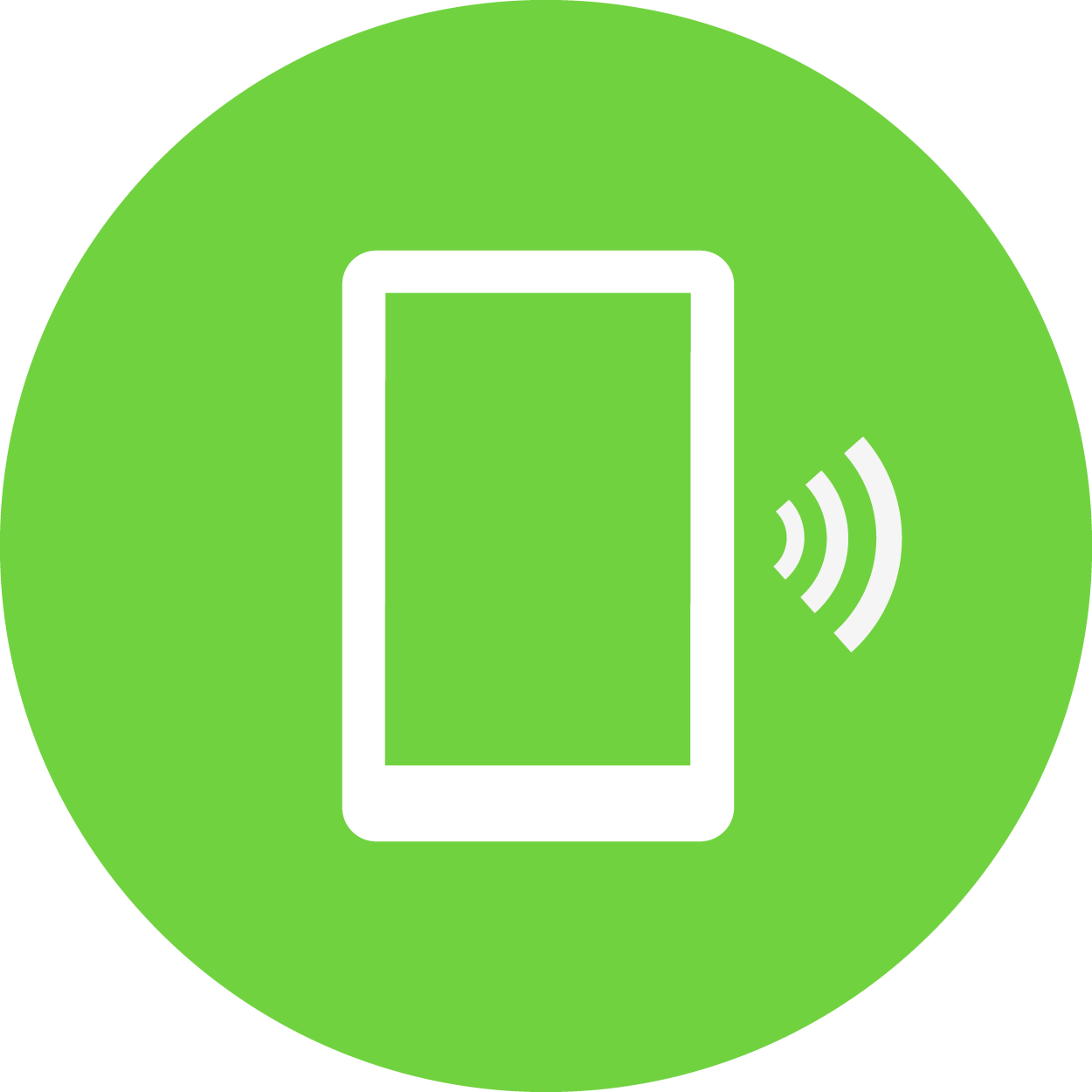 icona ricarica tramite smatphone