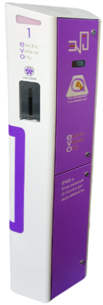 icona colonnina di ricarica pianificata