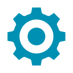 Icona ingranaggio – servizi chiamate